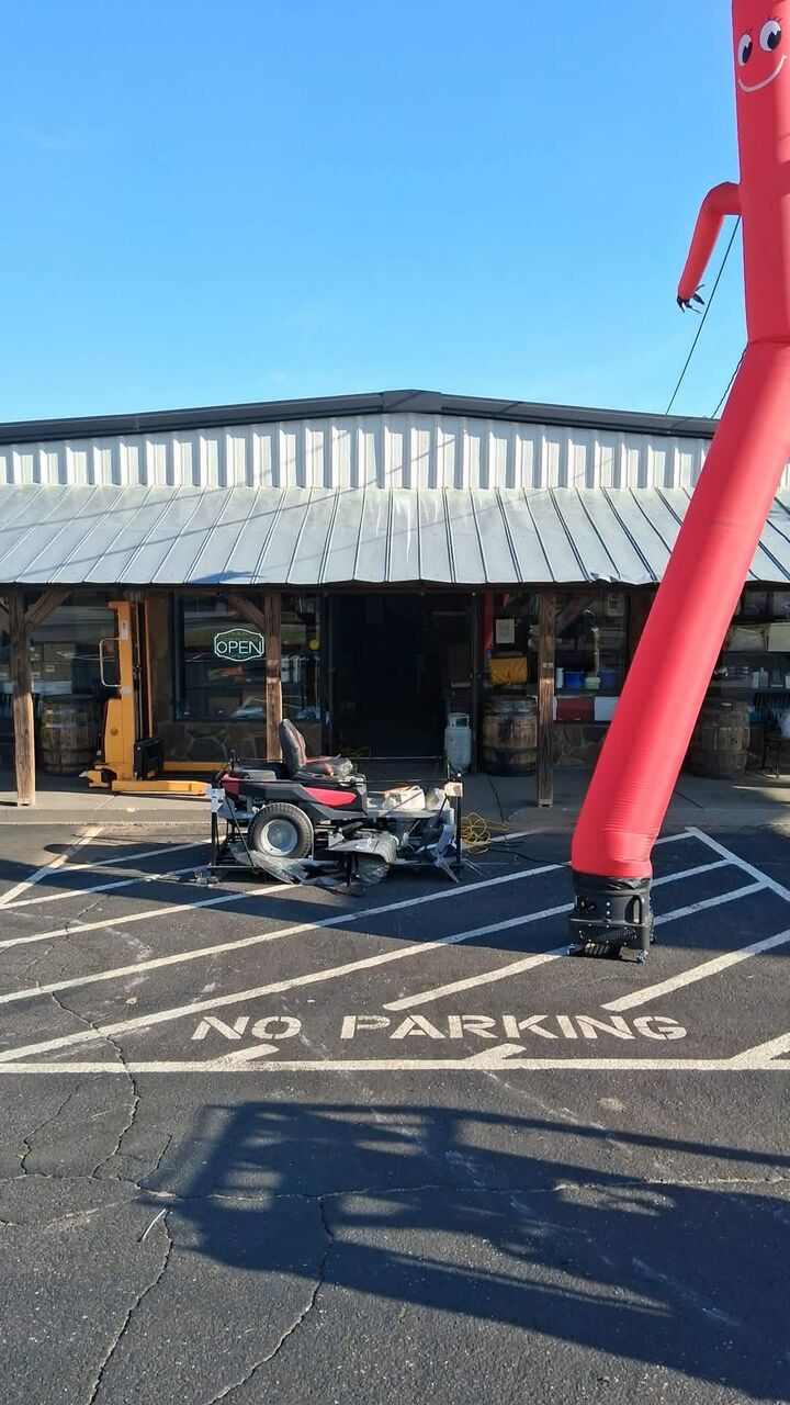 Come on in, we're open