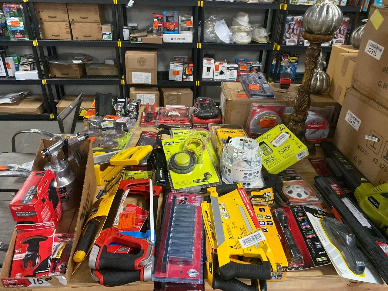 Tool hauls, fresh off the pallet